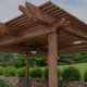 aménagement pergolas extérieur en bois Corse Solutions Bois
