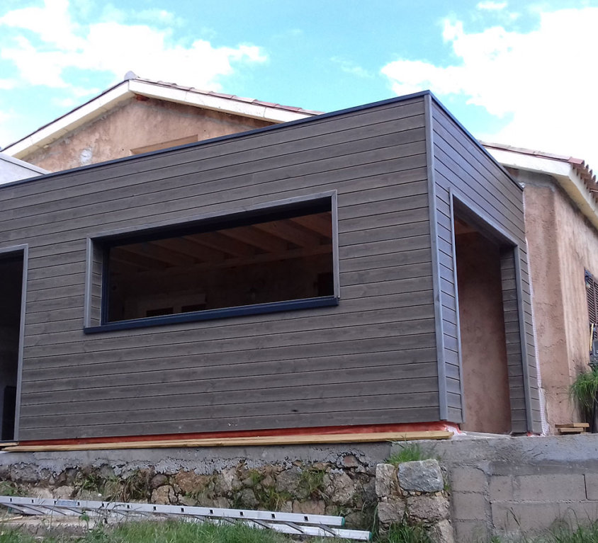Extension en bois – Conca