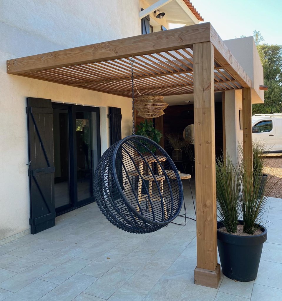 Pergola Bois Sur Mesure
