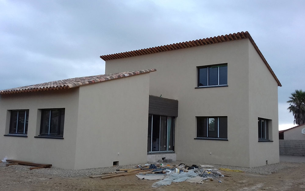 Réalisation bois à Alata