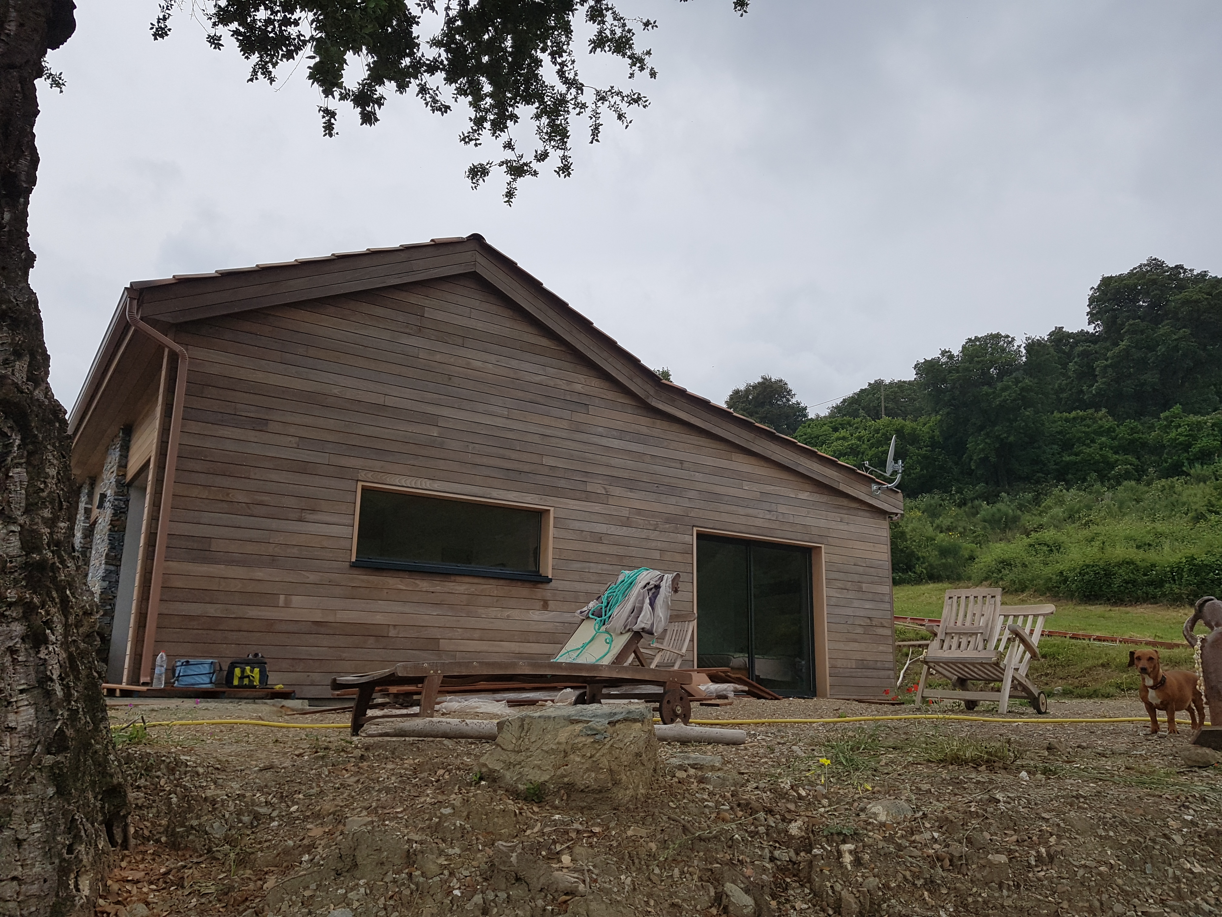 Réalisation bois à Zonza