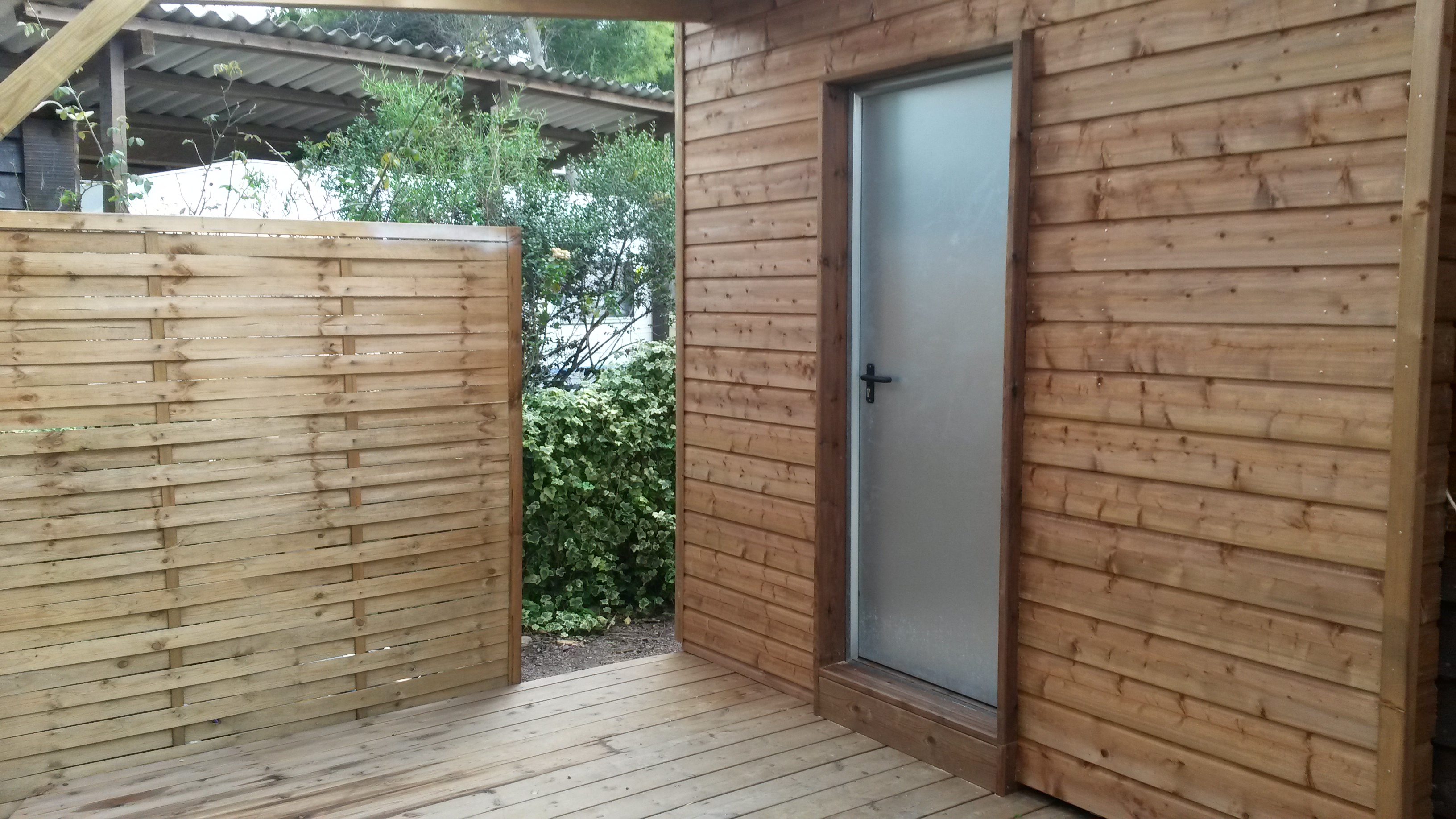 Réalisation bois à Olmeto