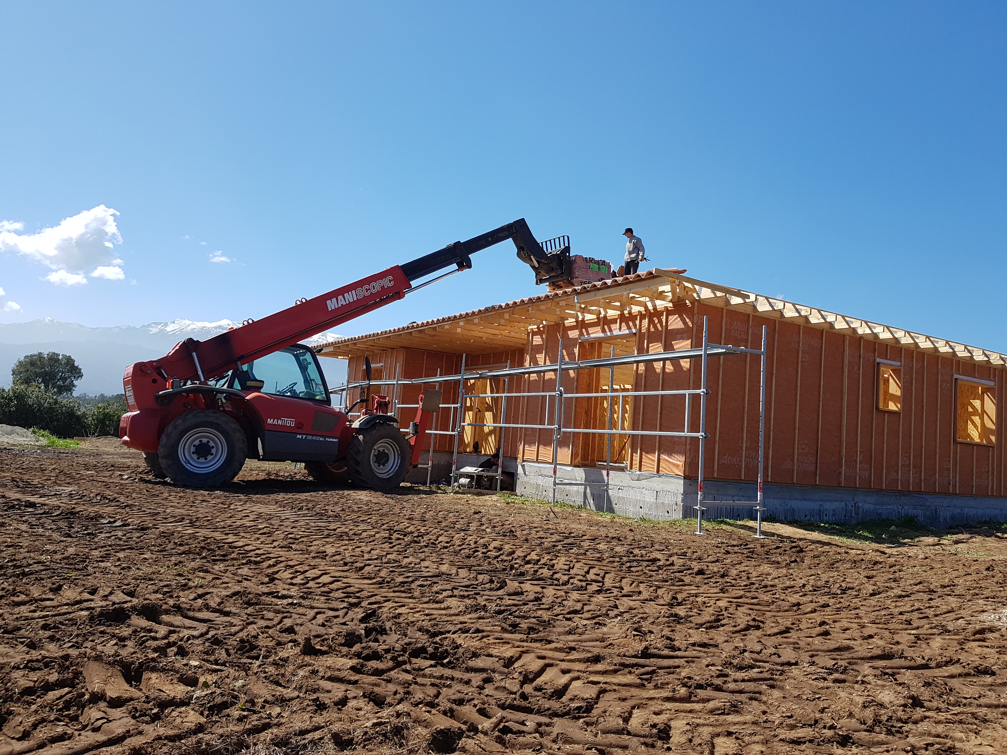 Réalisation bois à Zonza
