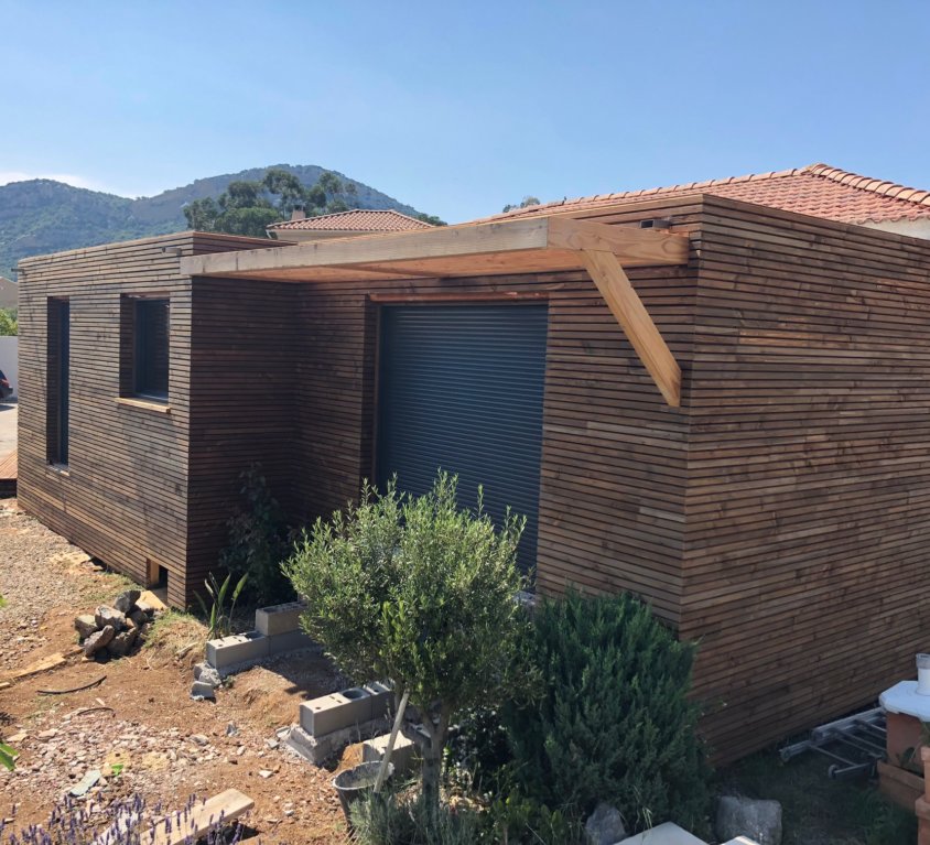Extension en bois – PATRIMONIO