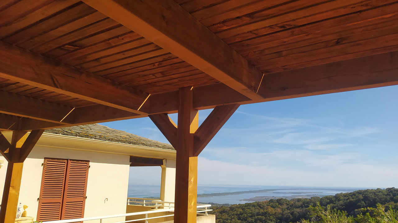 Réalisation bois à Biguglia