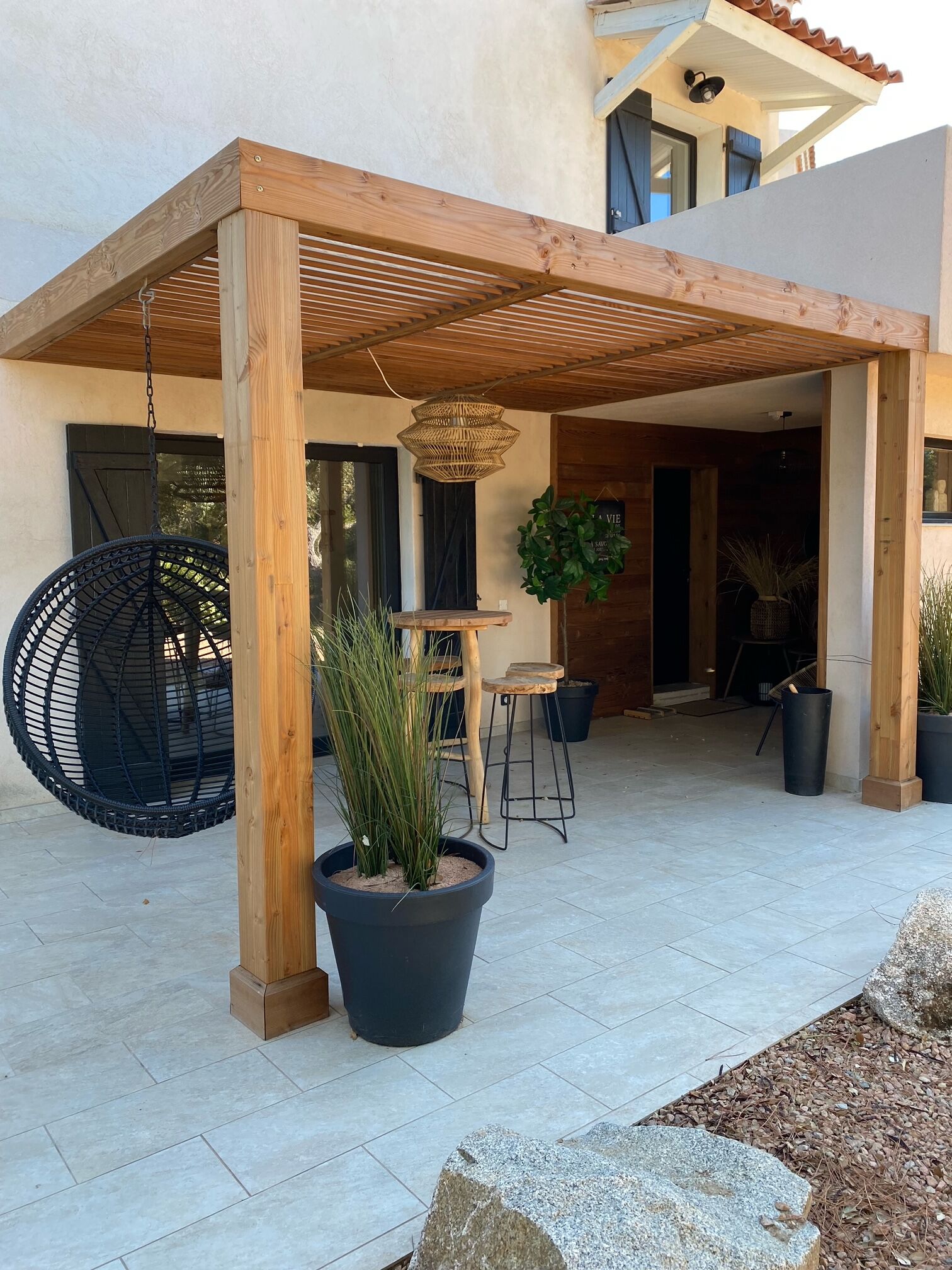 Pergola & carport à Biguglia