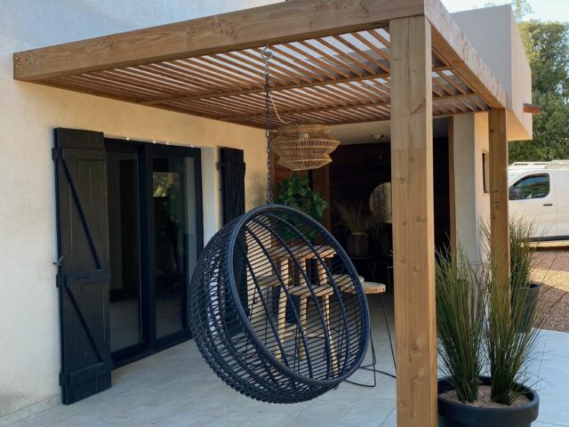 pergola AUTOCLAVE ET brise soleil